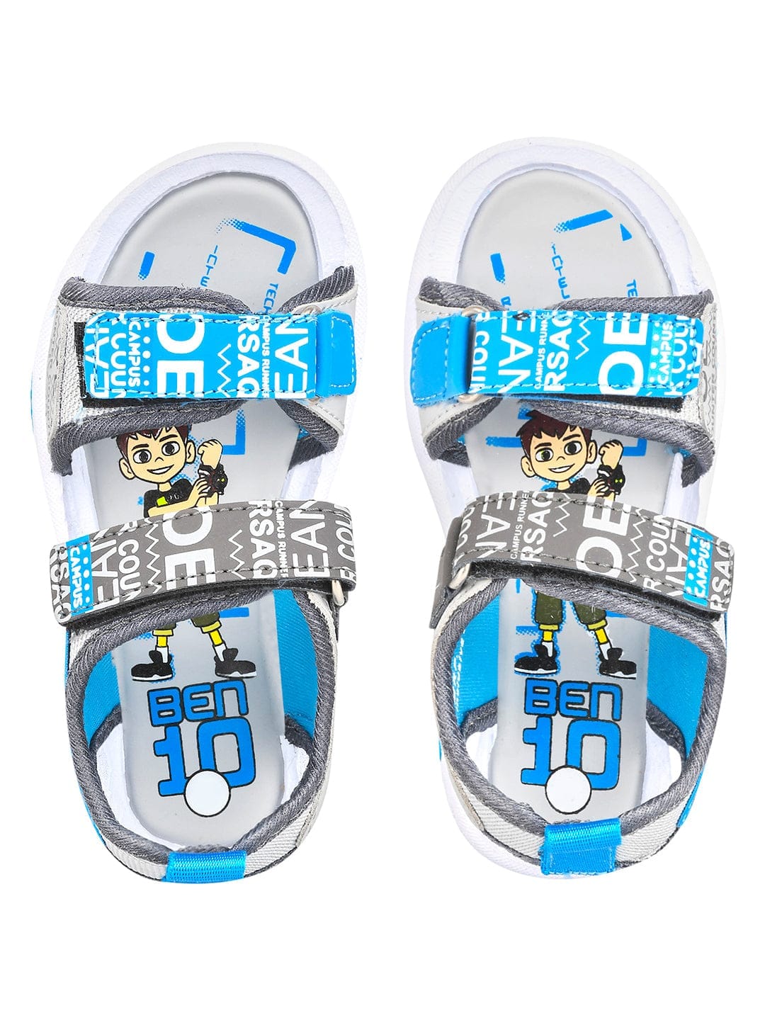 SL-522 Grey Kid's Sandals