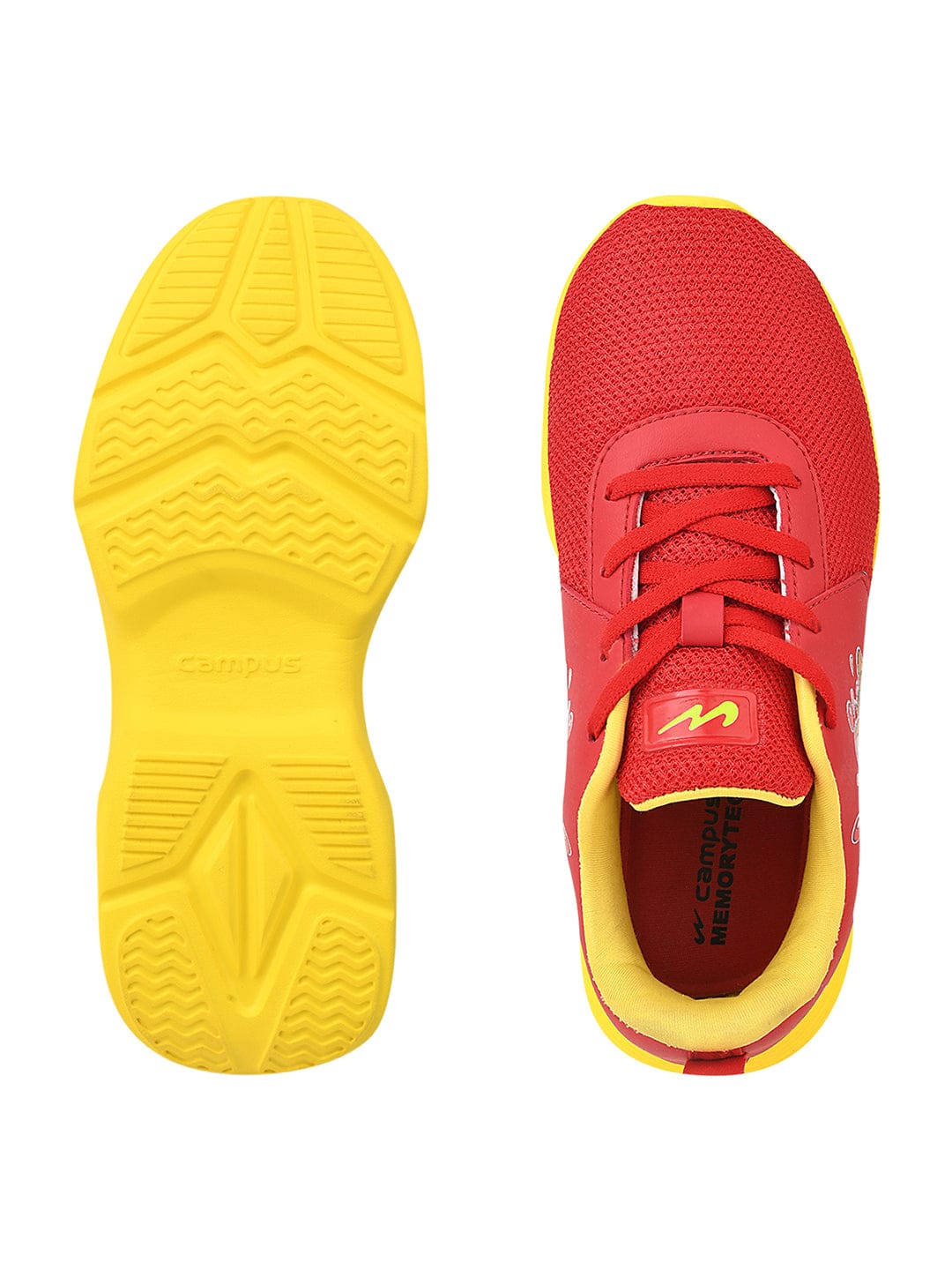 T&J-04 Red Kid's Running Shoes