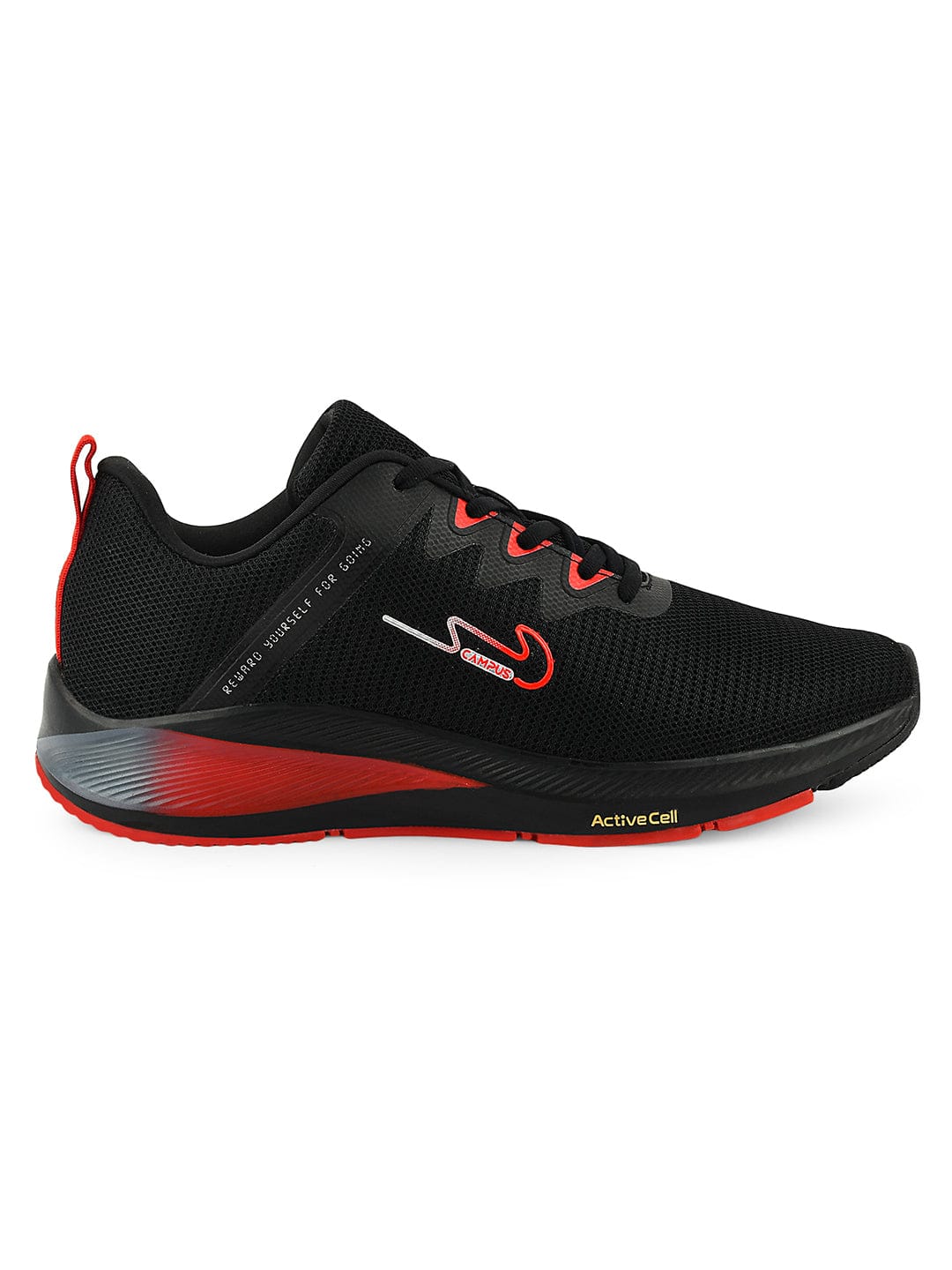 CAMP-XMEN Black Men's Running Shoes