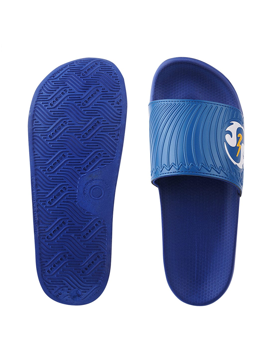 SL-430 Blue Men's Slides