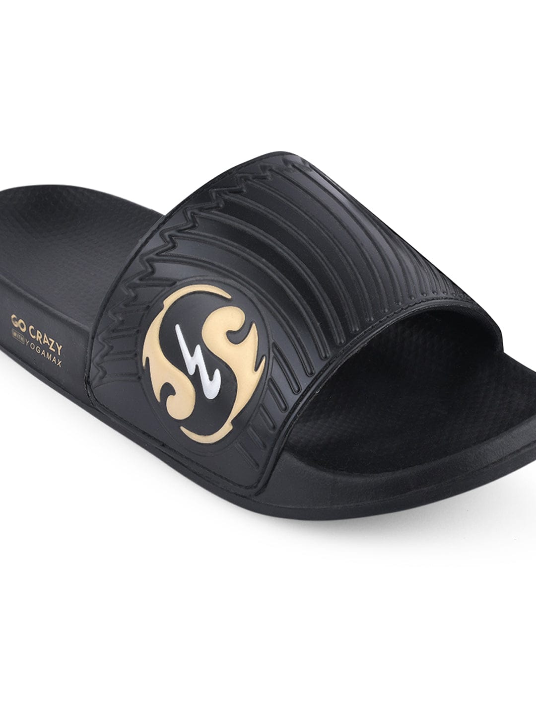 SL-430 Black Men's Slides