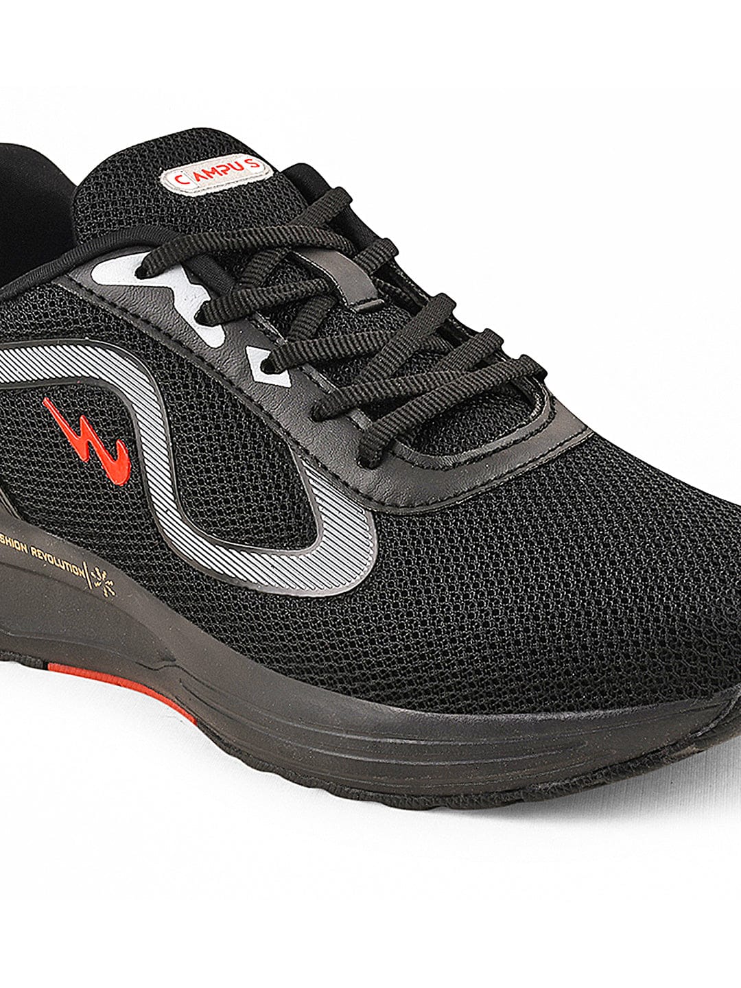 CAMP-ROSTER Black Men's Running Shoes