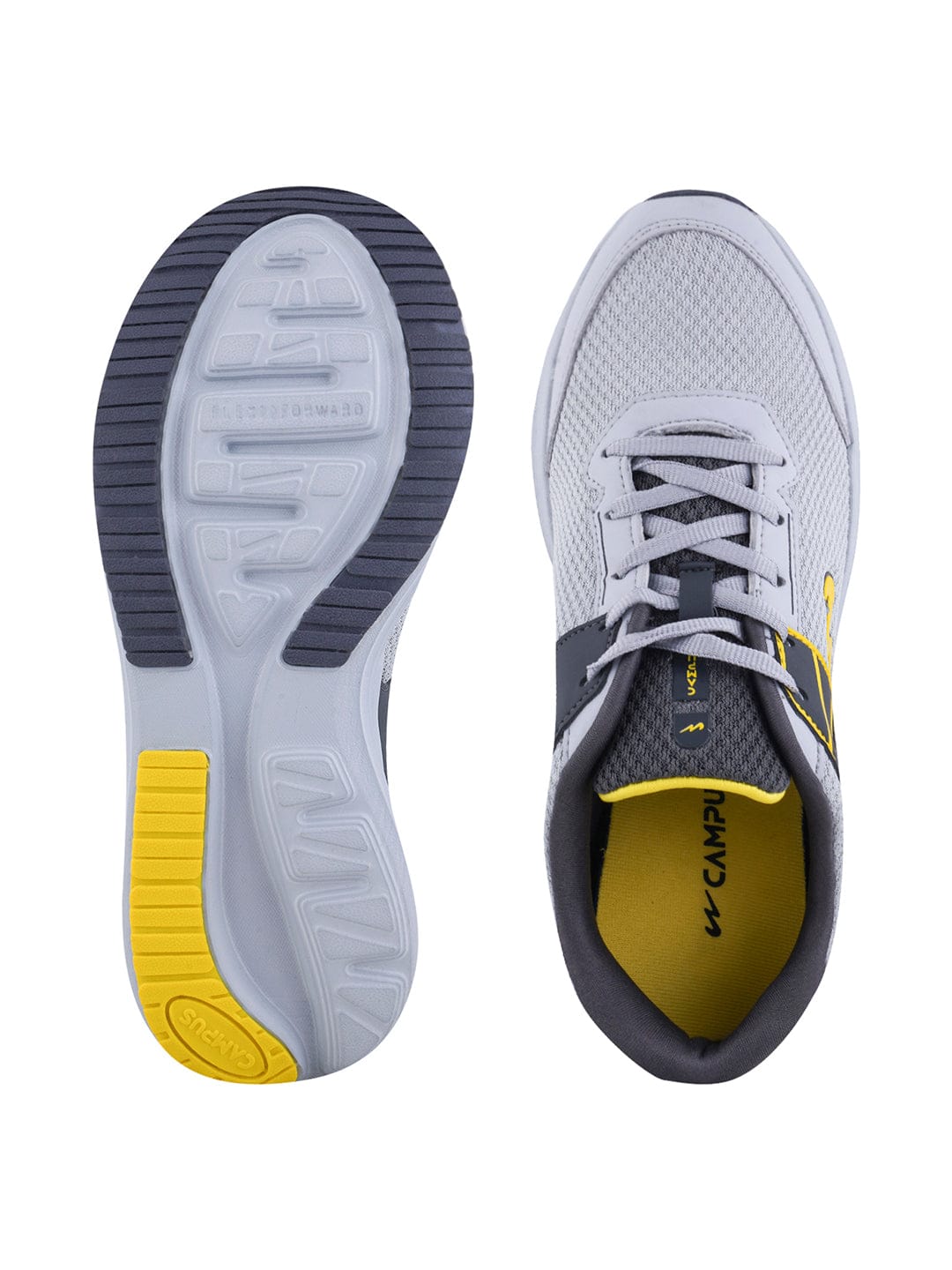 DECOR Grey Men's Sports Shoes