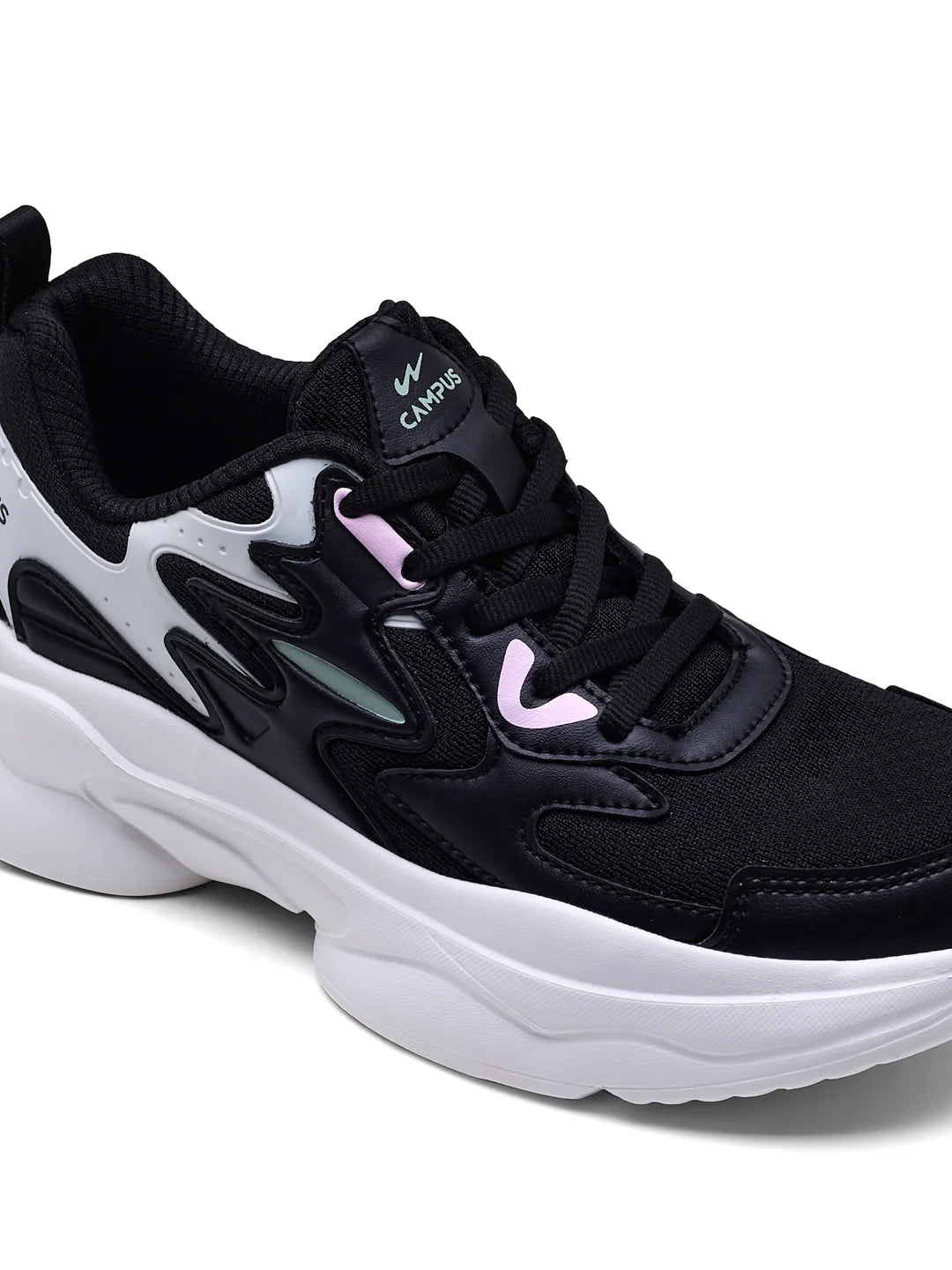 TWIRL Black Women's Sneakers