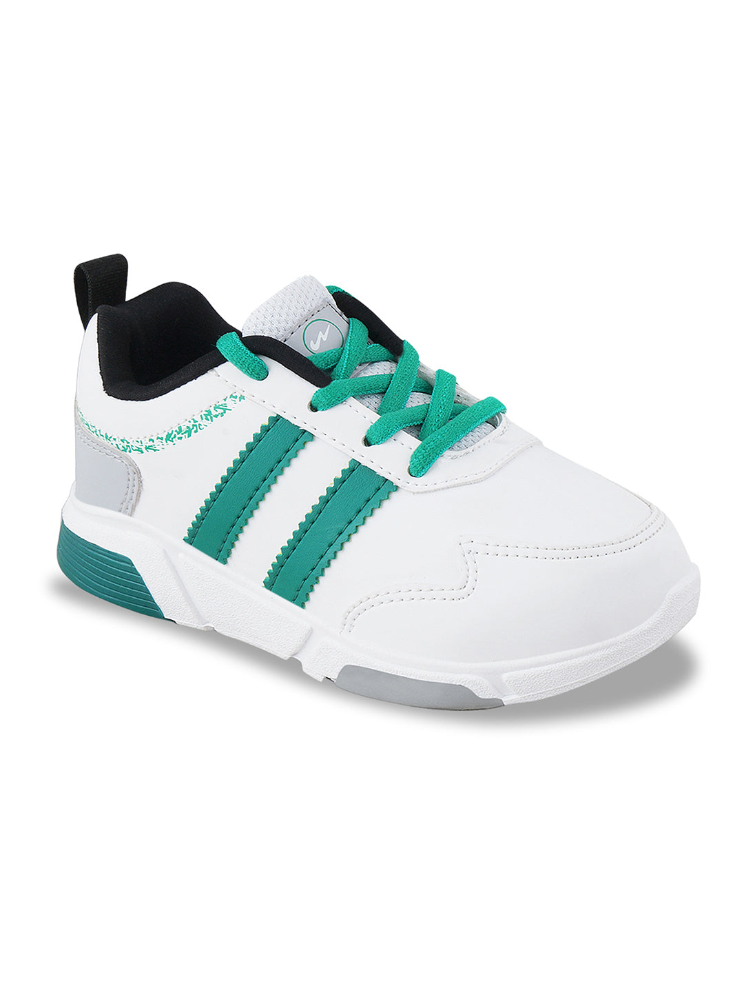 SRM-18 White Kid's Sports Shoes