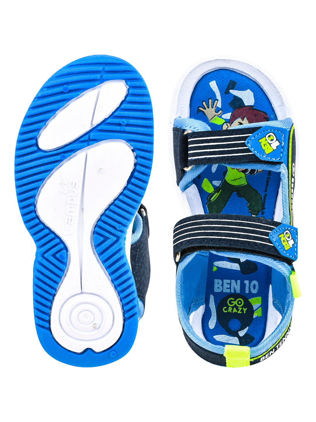 SL-522 Blue Kid's Sandals