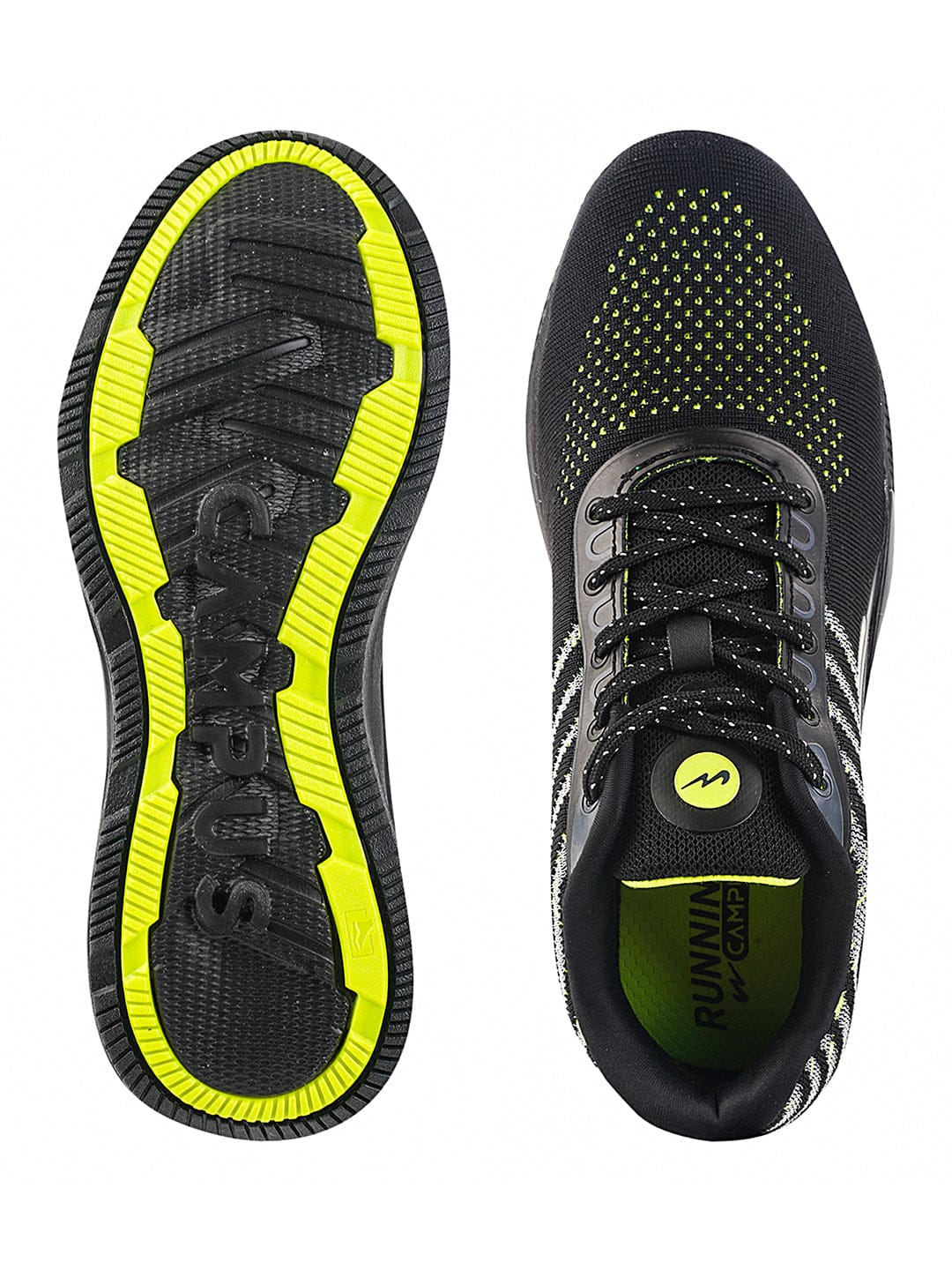 GUIDE Black Men's Running Shoes