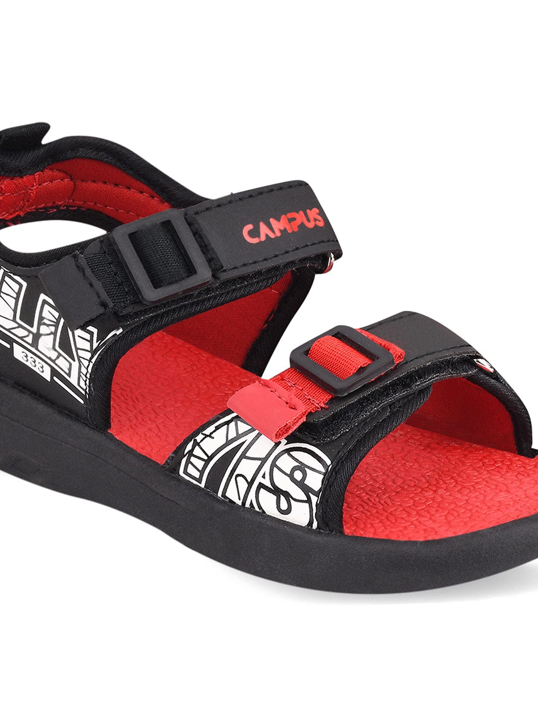 GC-22927K Black Kid's Sandals