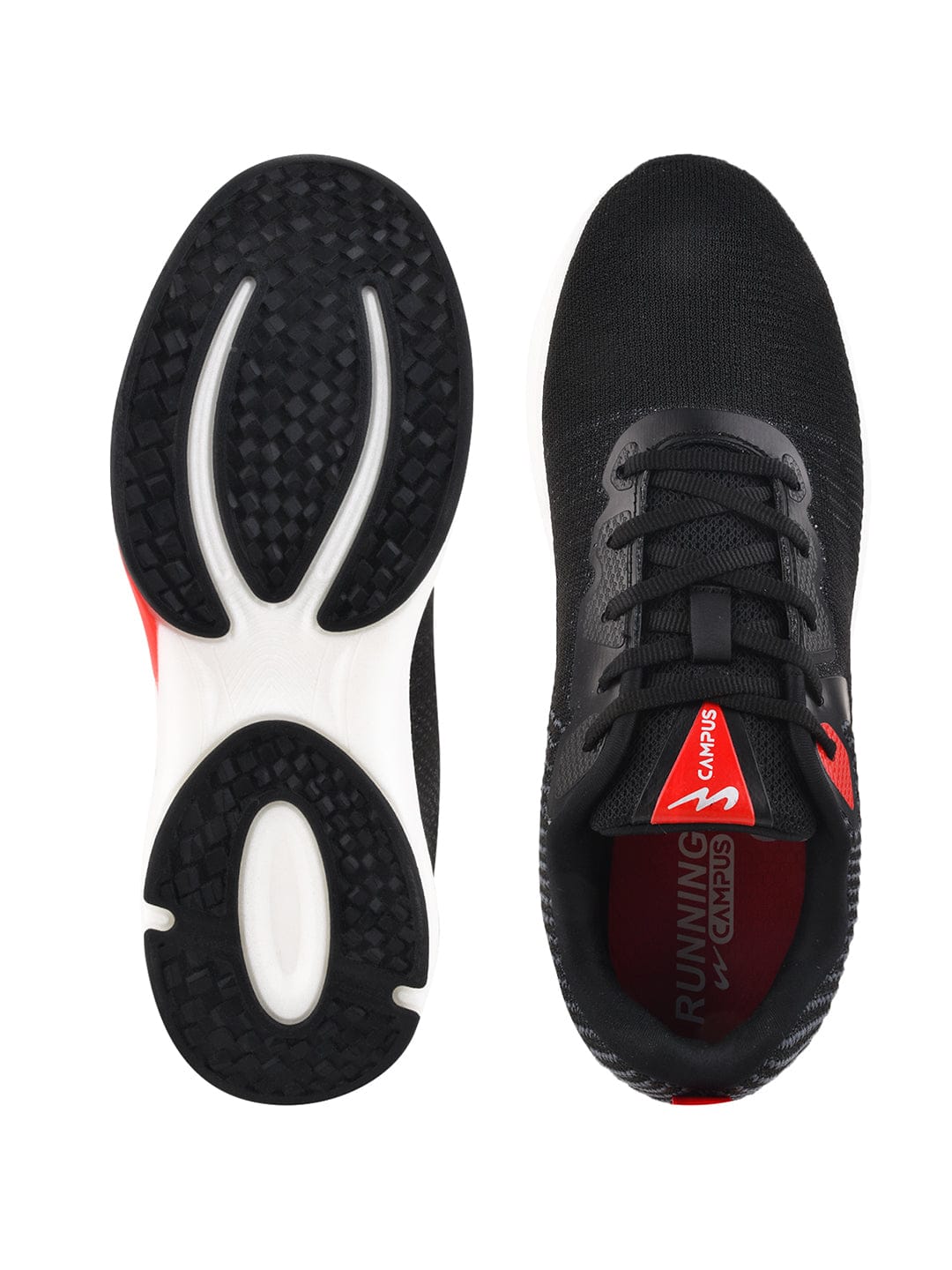 NODE Black Men's Running Shoes