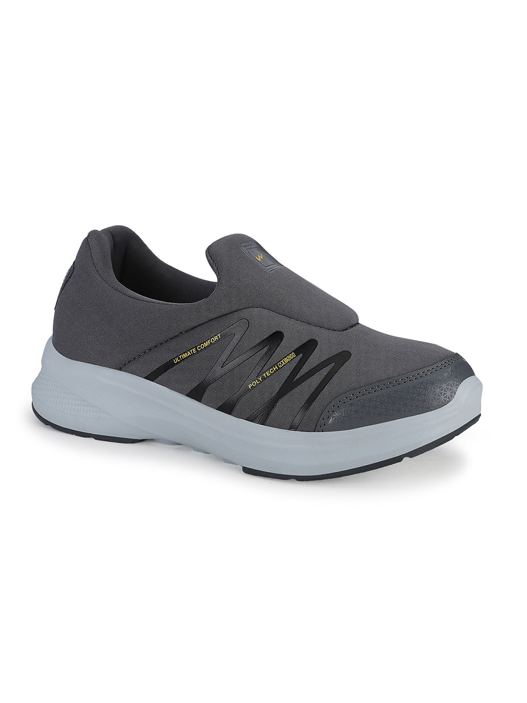 THUNDER PRO Grey Men's Walking Shoes