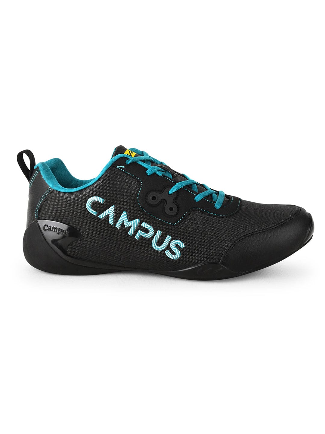 CAMP ZYLON Black Men's Sneakers