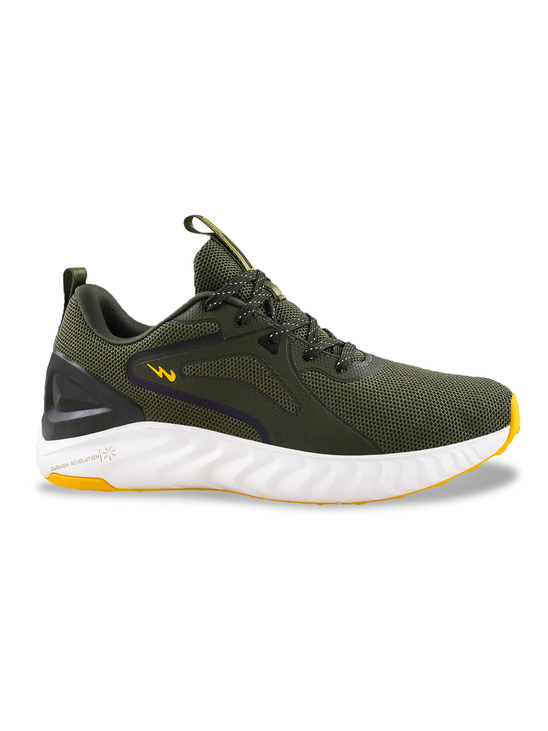 CAMP-DICE Olive Men's Running Shoes