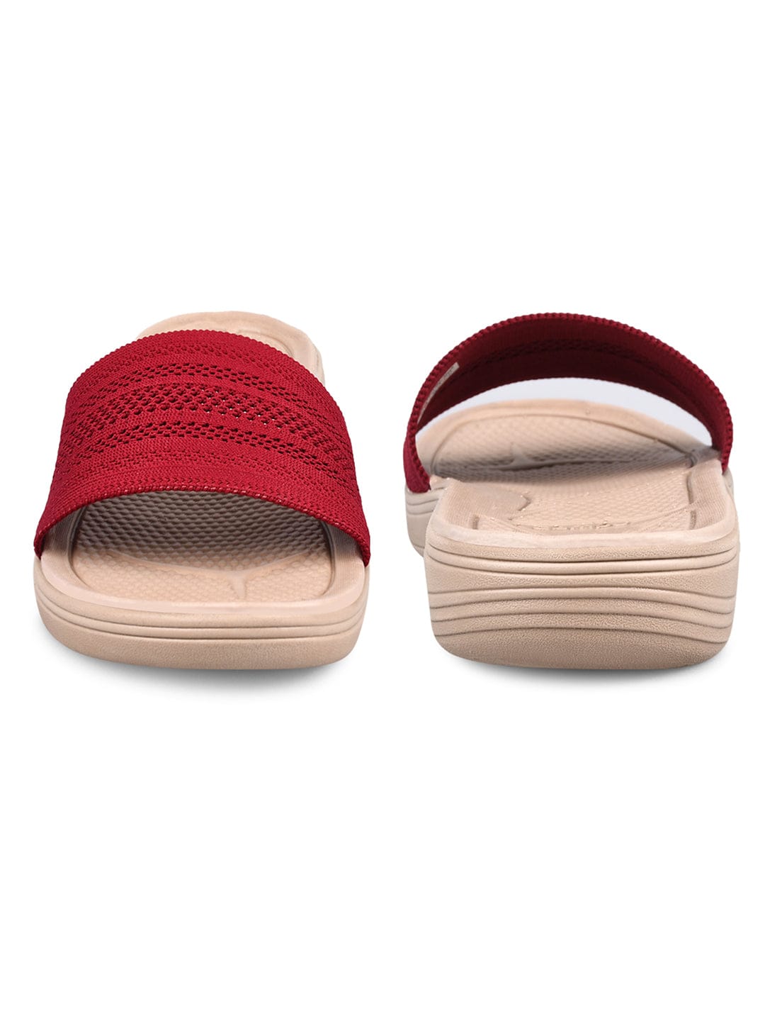 SL-404L-A Red  Women's Slides