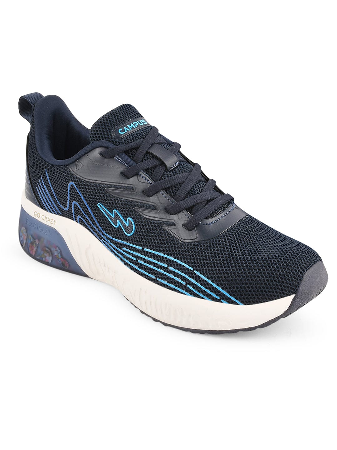 CAMP-FURRY CH Navy Child Running Shoes