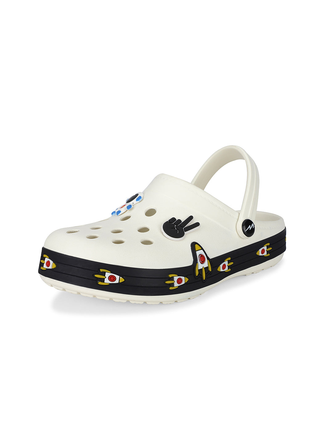 GC-4009C Off White Child Clogs