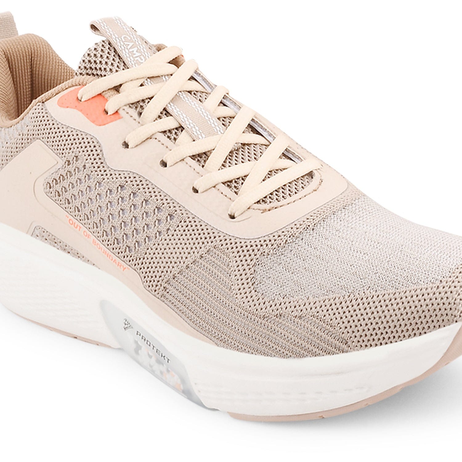 PARKY Beige Men's Running Shoes