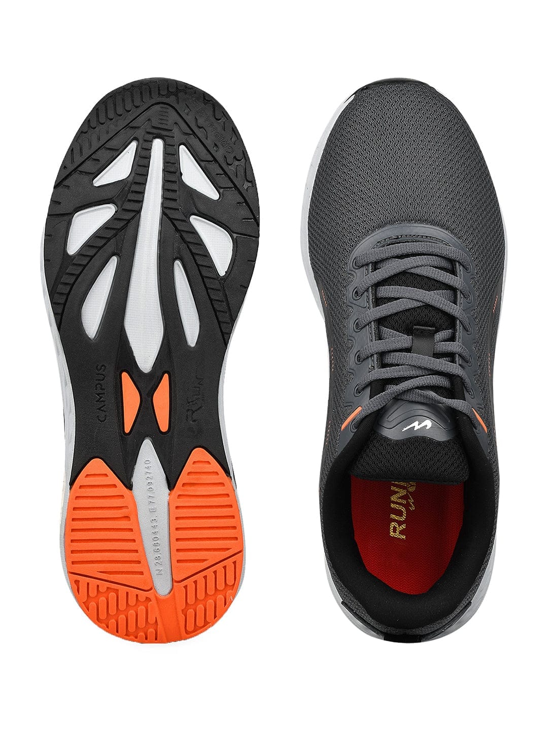 ATLANTA Grey Men's Running Shoes