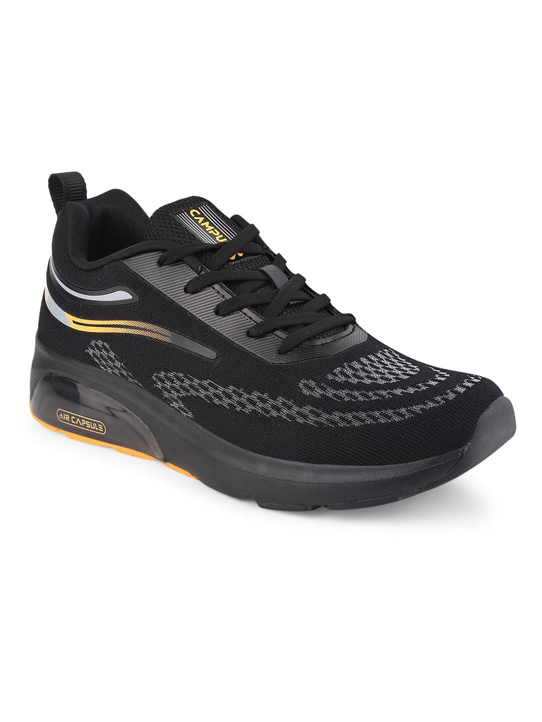 KREATION Black Men's Running Shoes