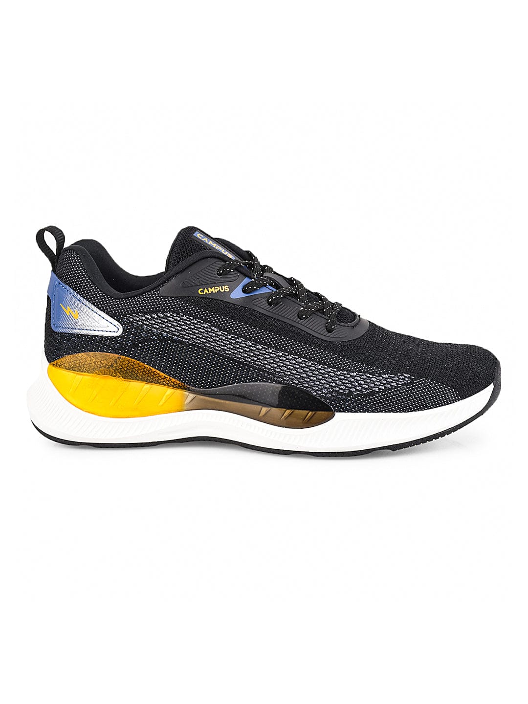 AGAIN Black Men's Running Shoes