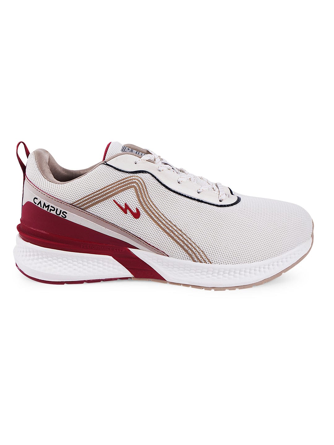 CAMP FAST White Men's Running Shoes