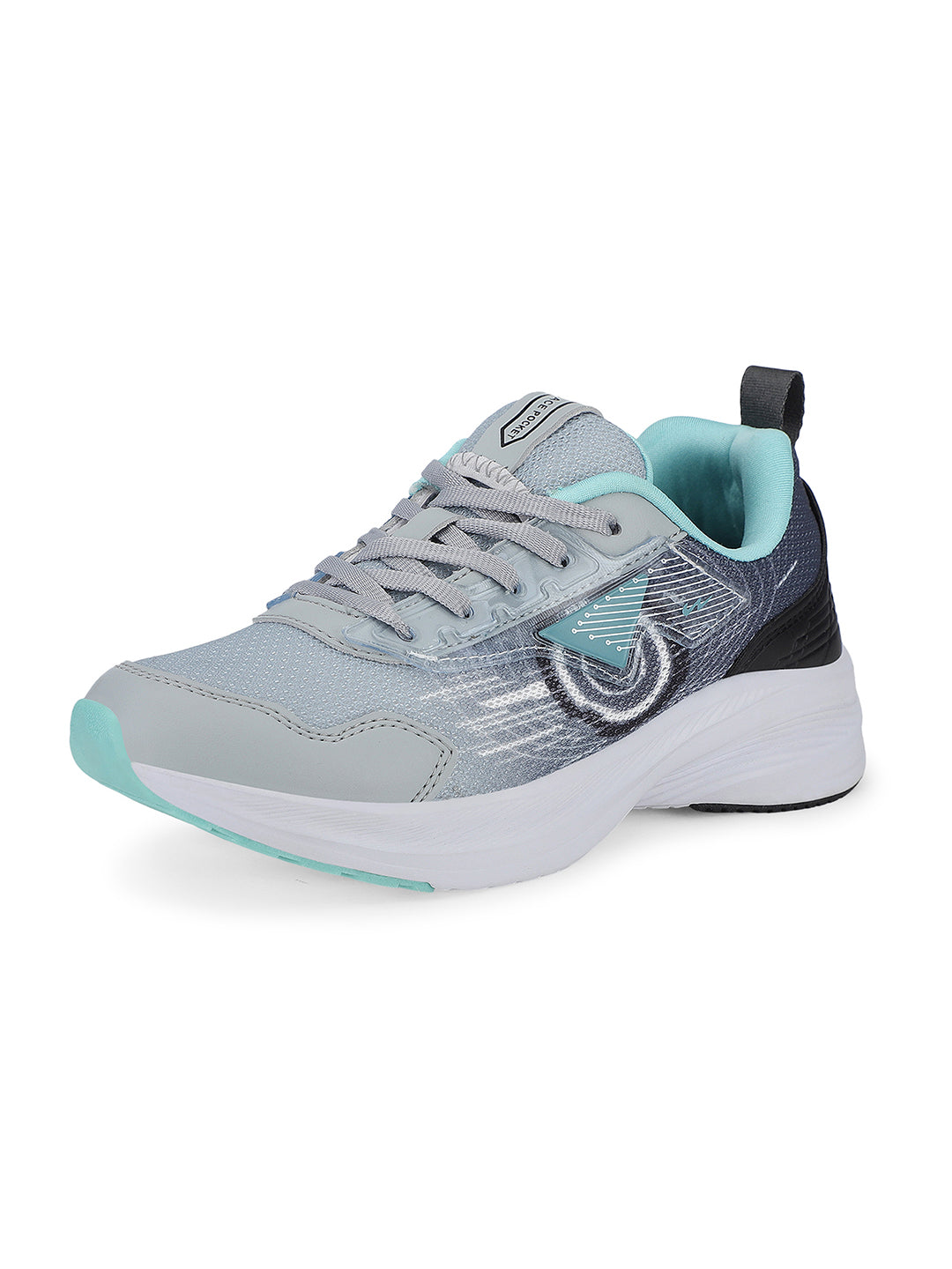 TECH CH Grey Child Sports Shoes