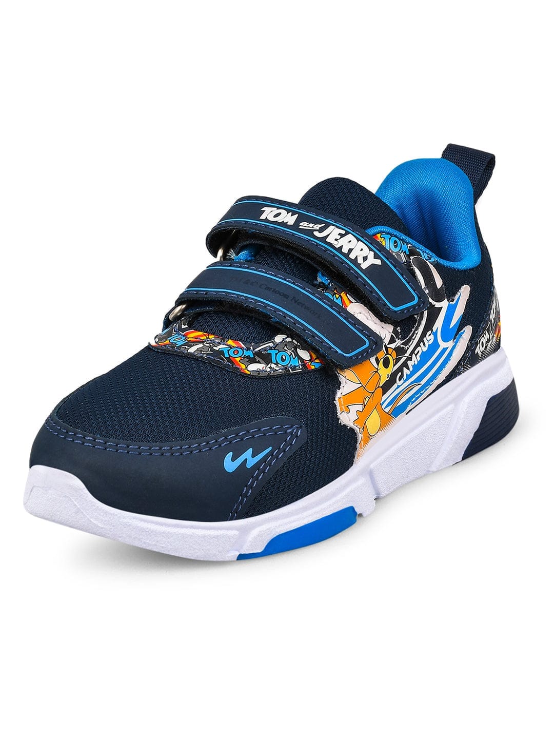 T&J-07V Blue Kid's Running Shoes