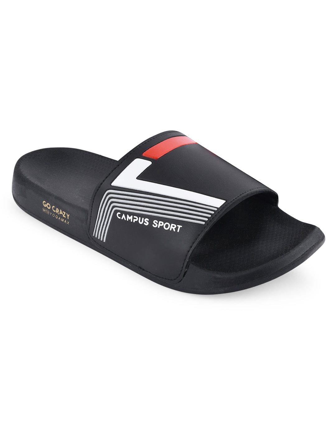 SL-432 Black Men's Slides