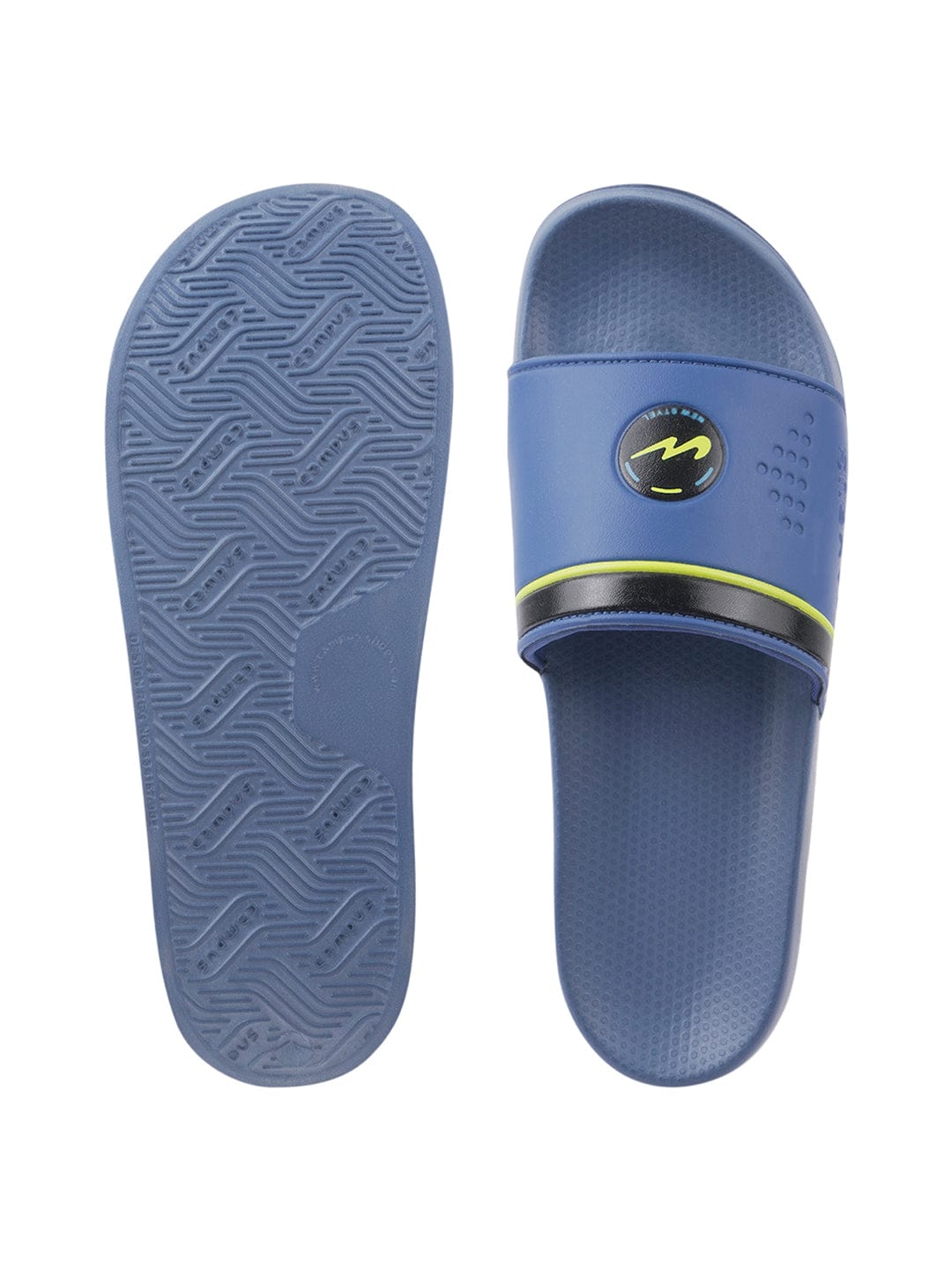 SL-431 Blue Men's Slides