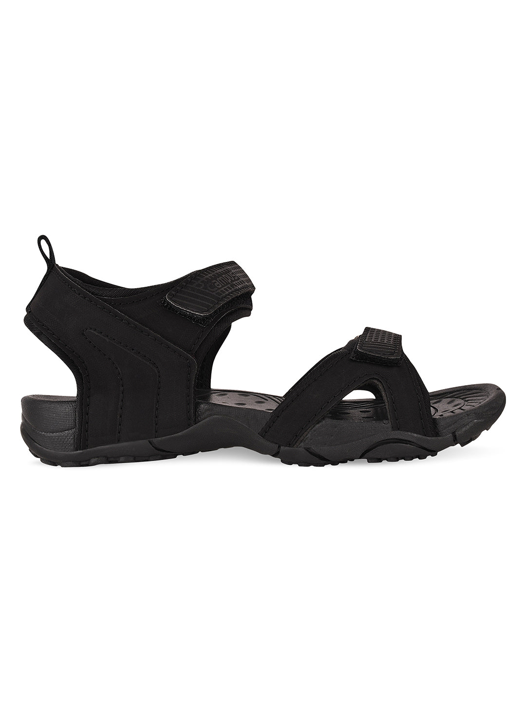 STRING-K Black Kid's Sandals