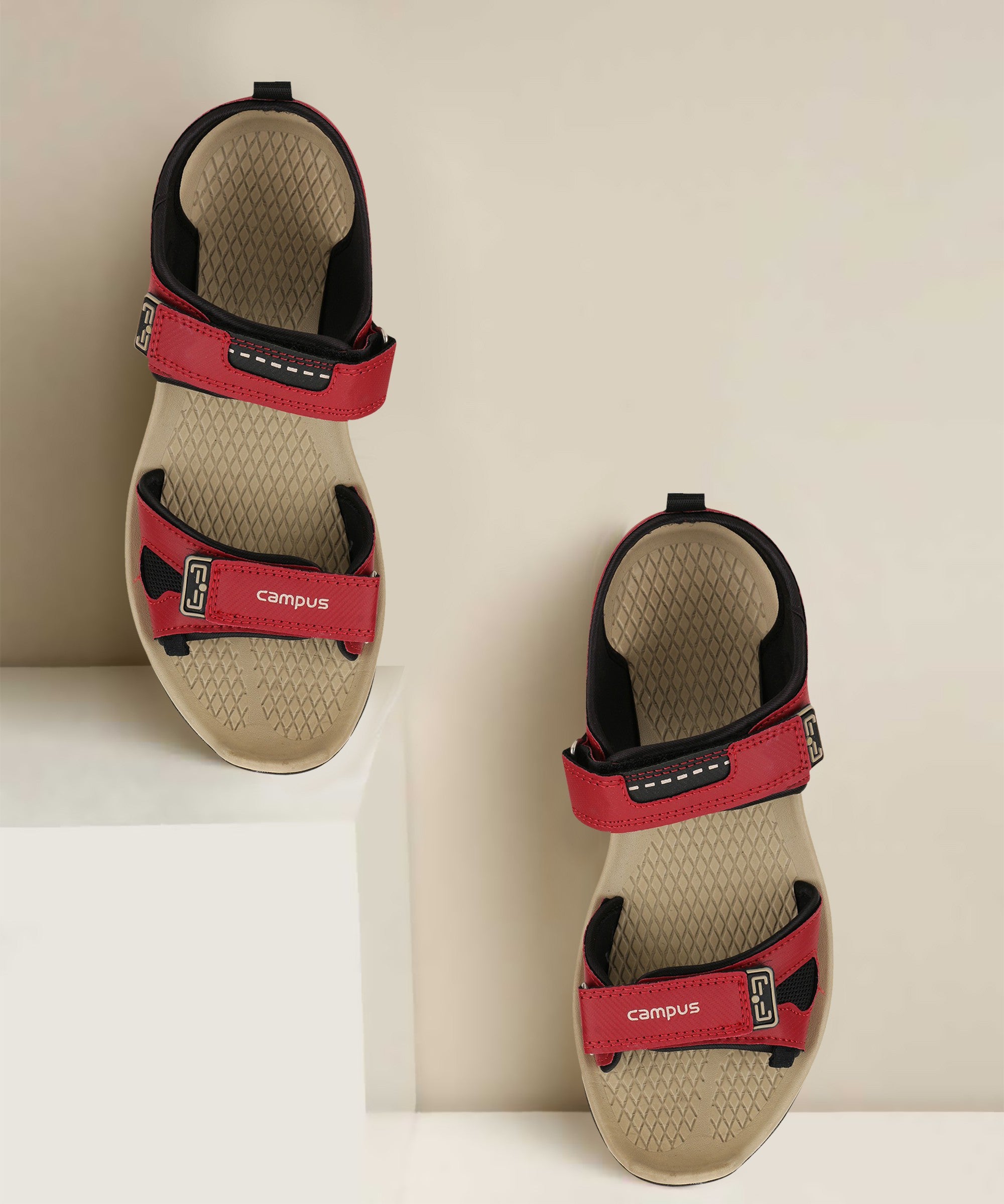 2GC-01 Red Men's Sports Sandals