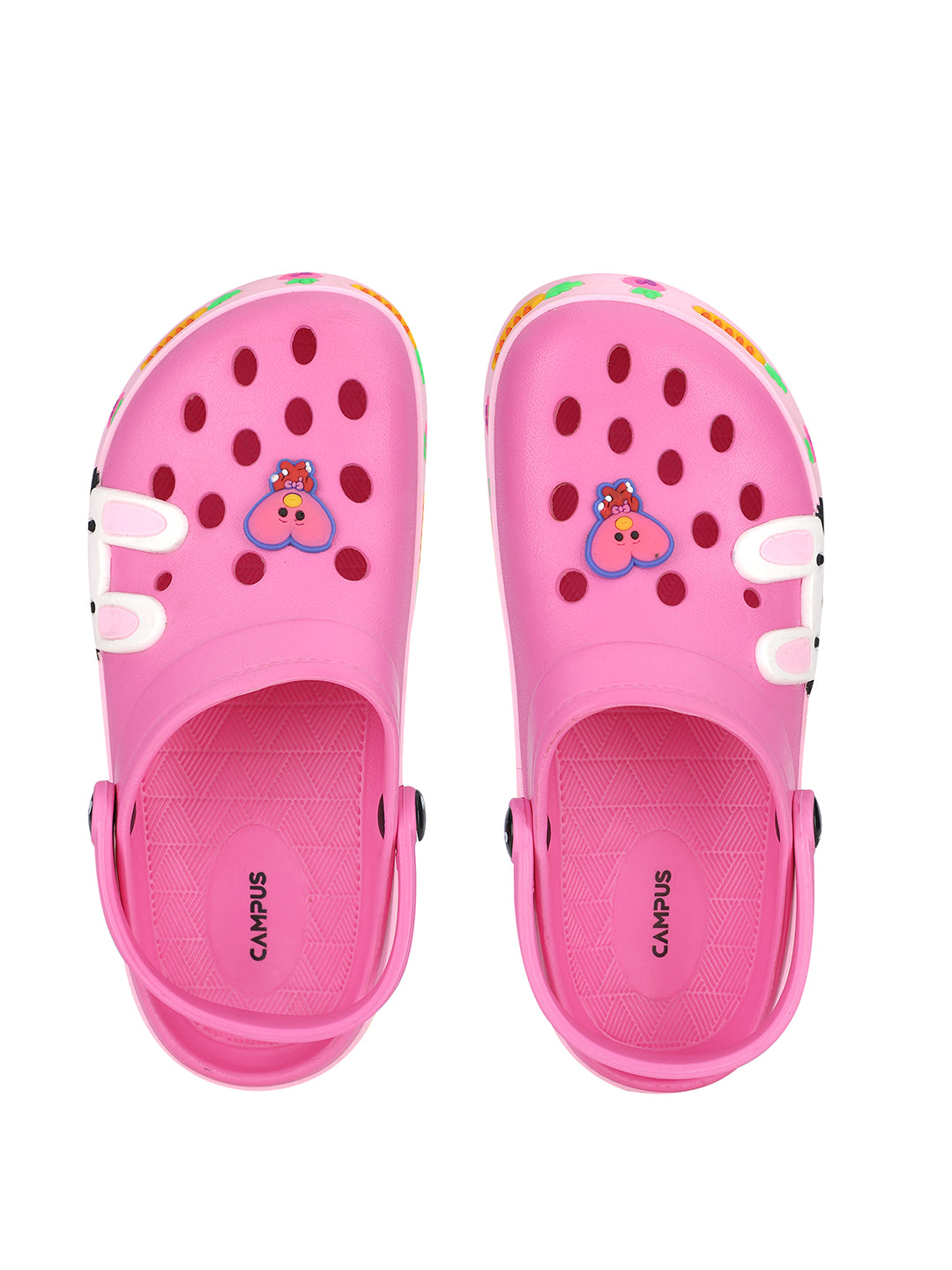 GC-4011C Dark Pink Child Clogs