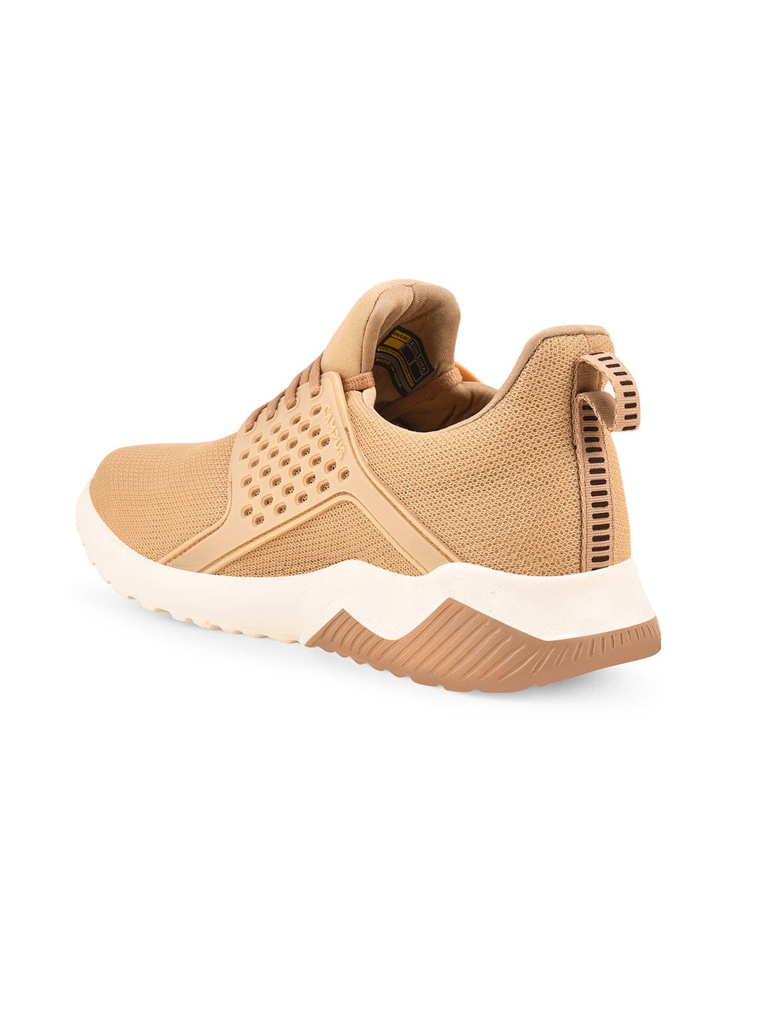 CAMP-ACHIEVER Beige Men's Running Shoes