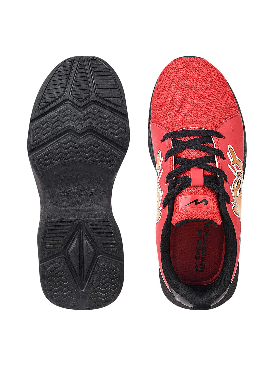 T&J-02 Red Kid's Running Shoes