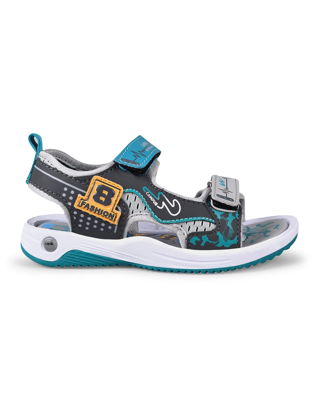 SL-521 Grey Kid's Sandals