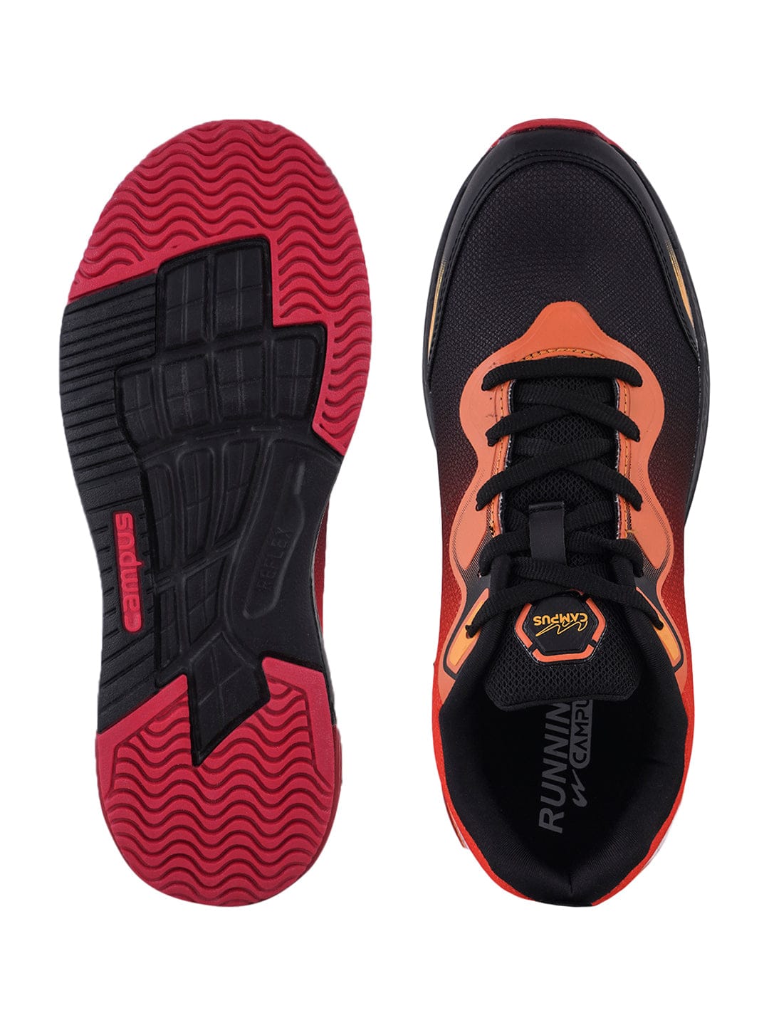 FANSHOE-2 Black Men's Running Shoes