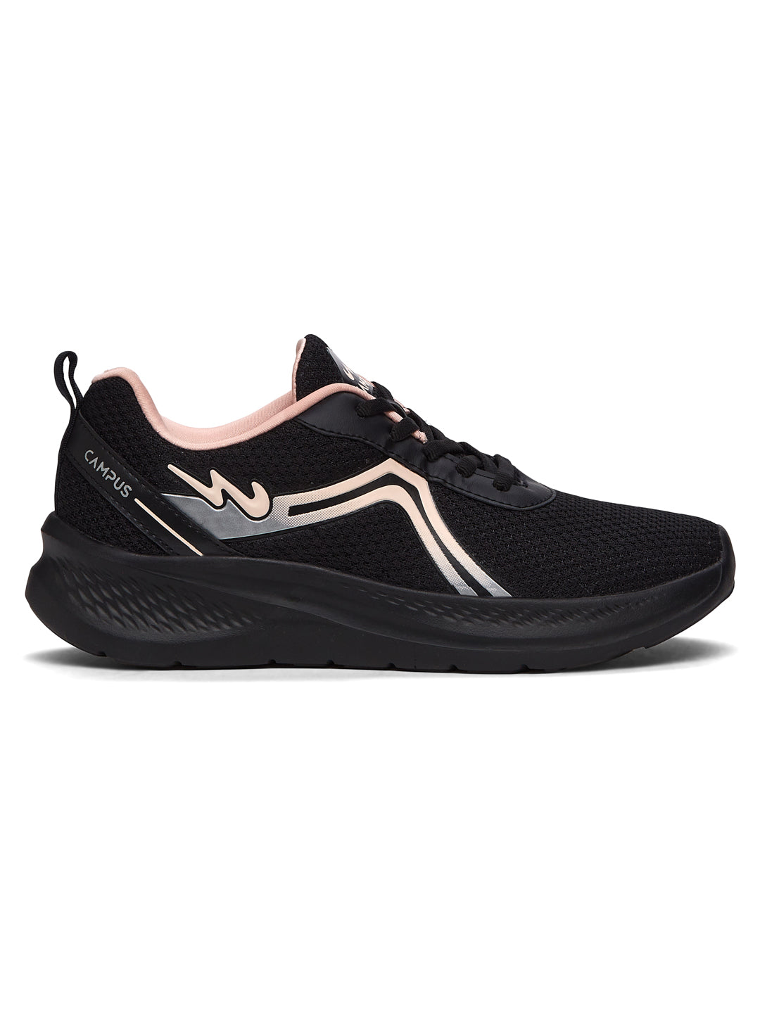 RAYE Black Women's Running Shoes