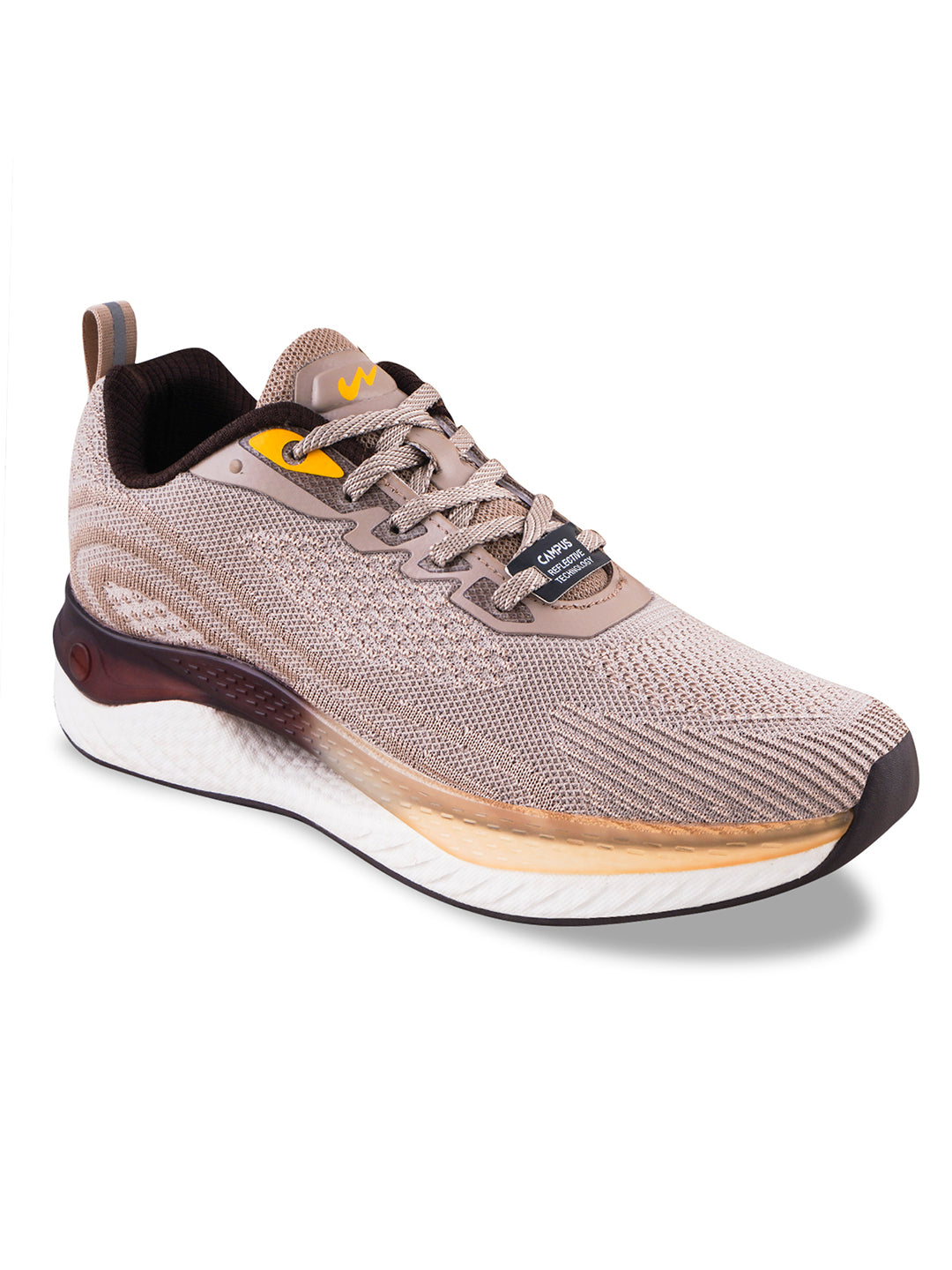 CIRCLE Beige Men's Sports Shoes