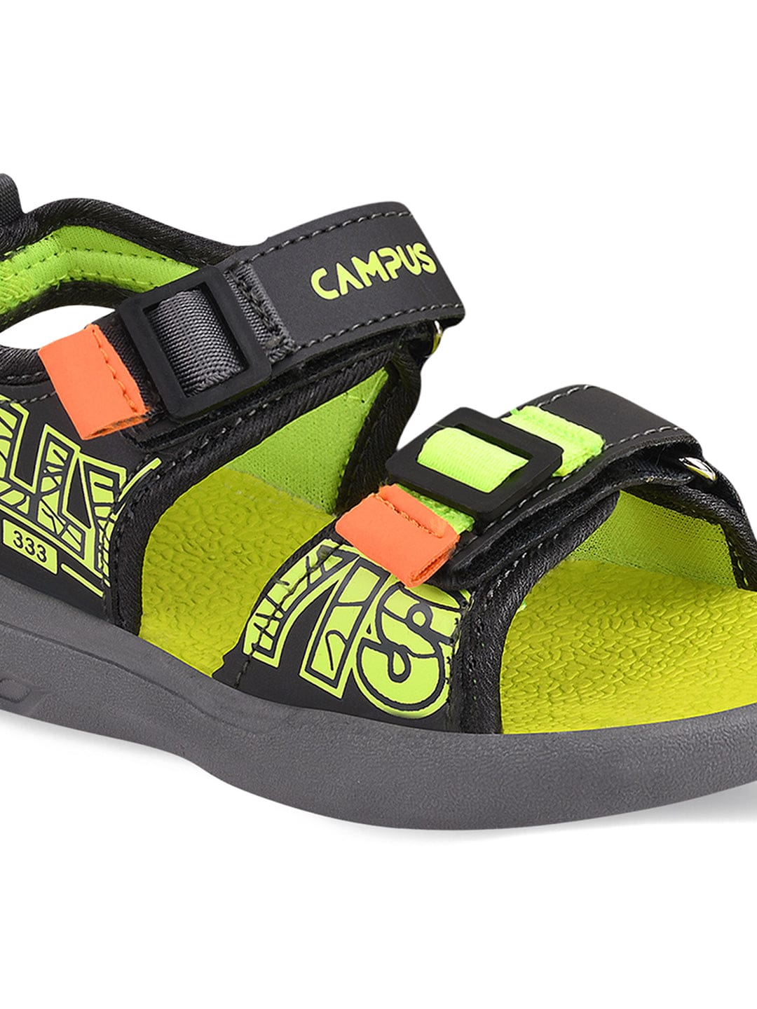 GC-22927K Grey Kid's Sandals