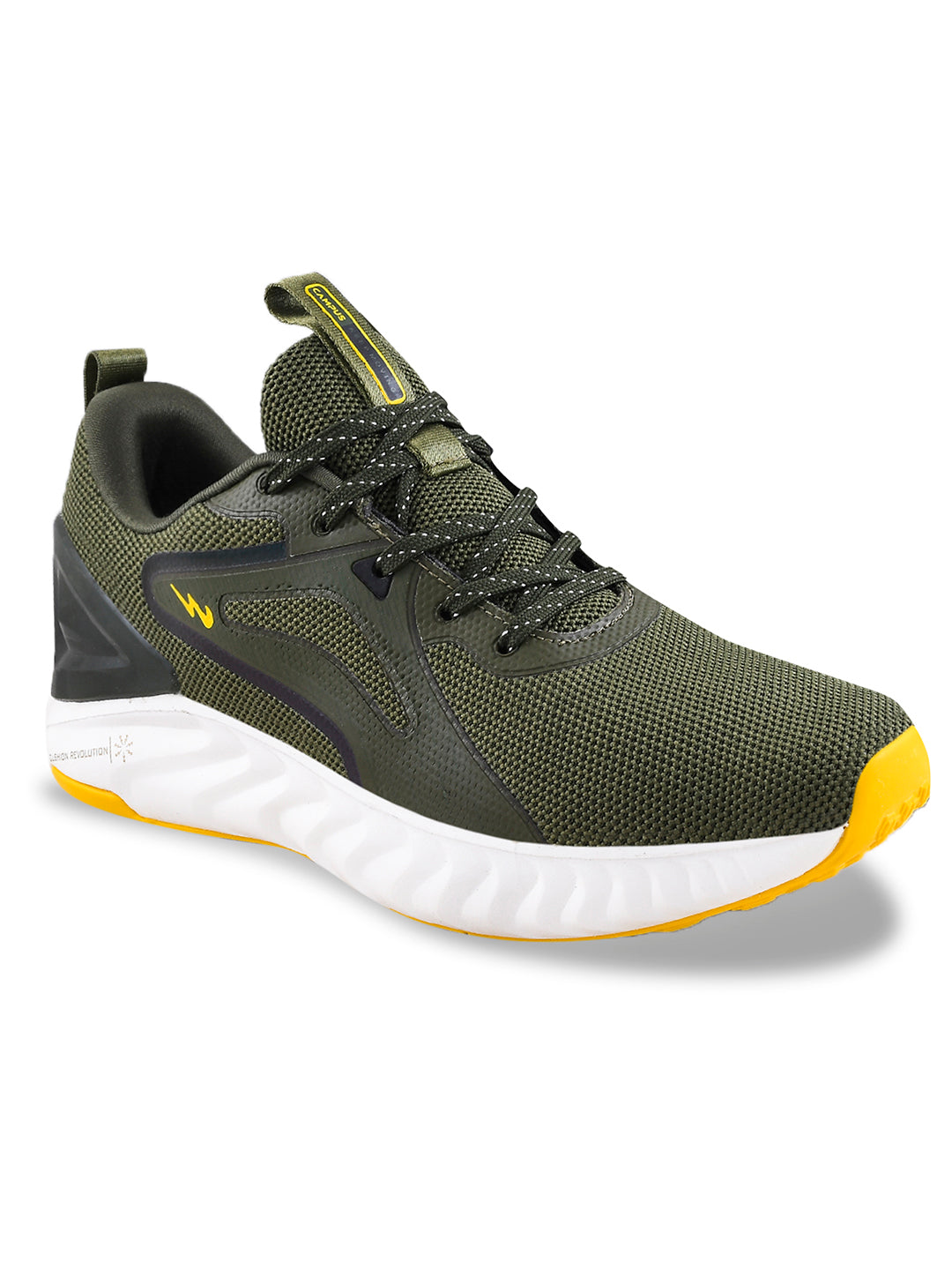 CAMP-DICE Olive Men's Running Shoes