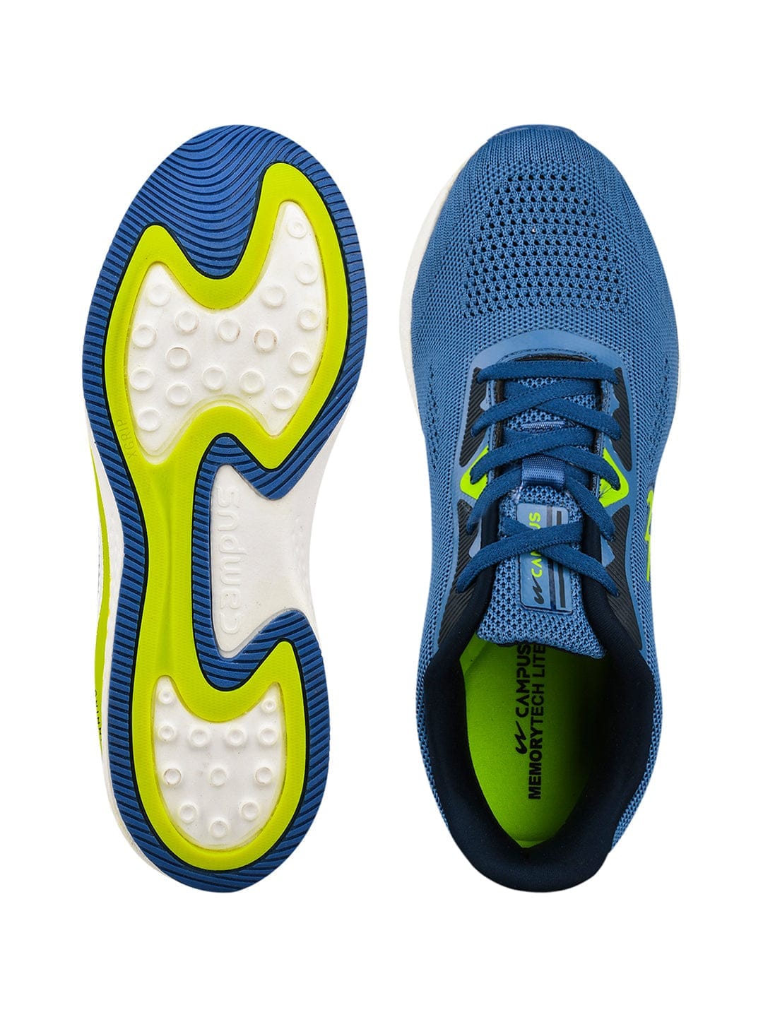 CAMP ERIK Blue Men's Running Shoes