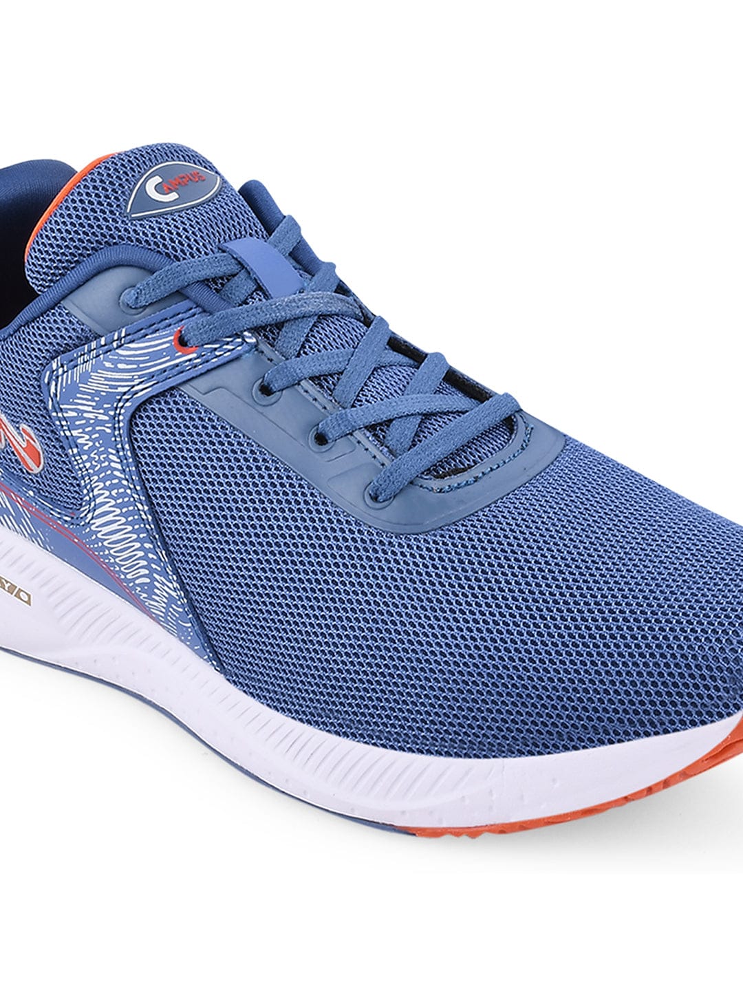 CAMP-SLASHER Blue Men's Running Shoes