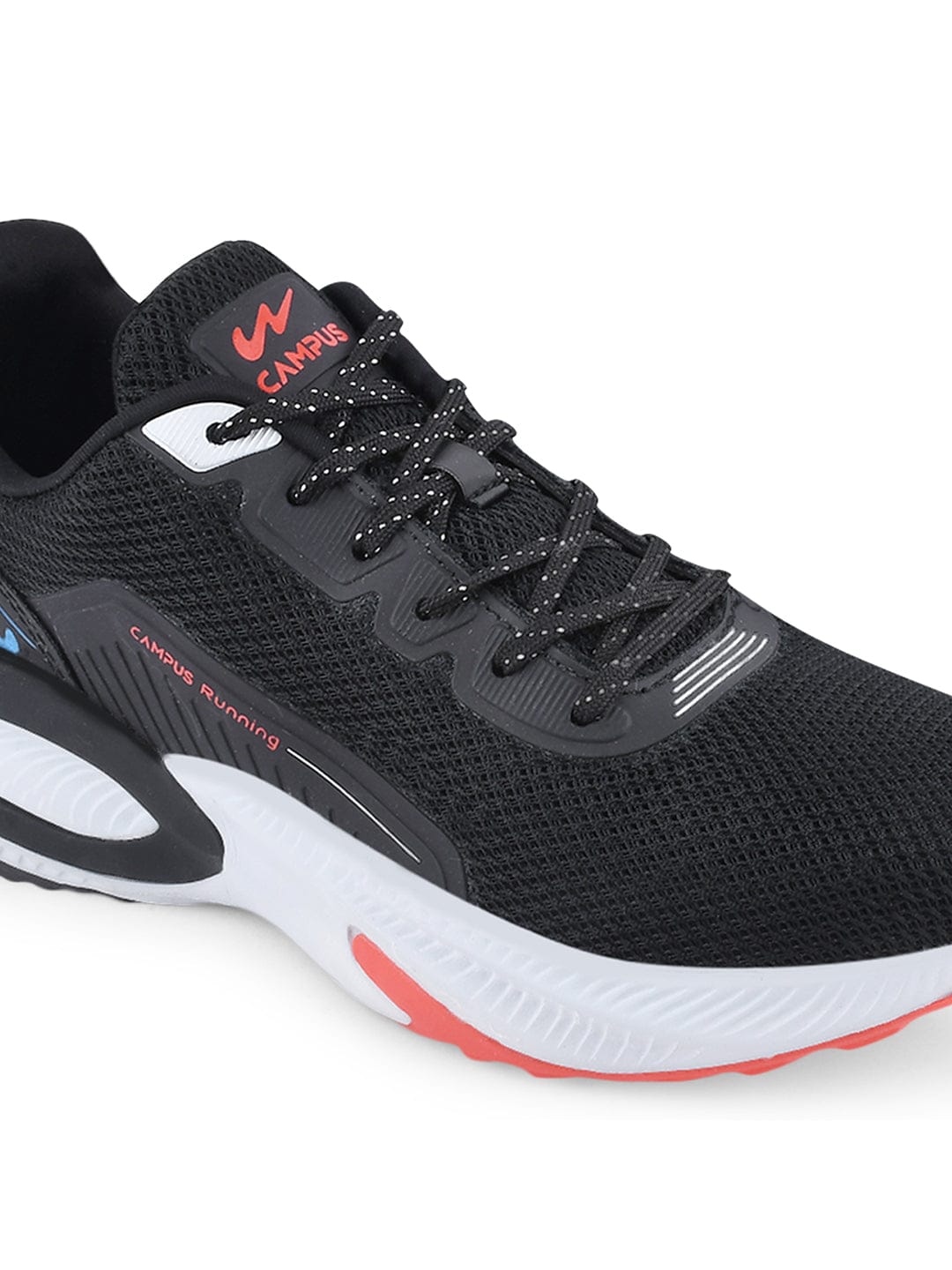 CAMP-HUSTUN Black Men's Running Shoes