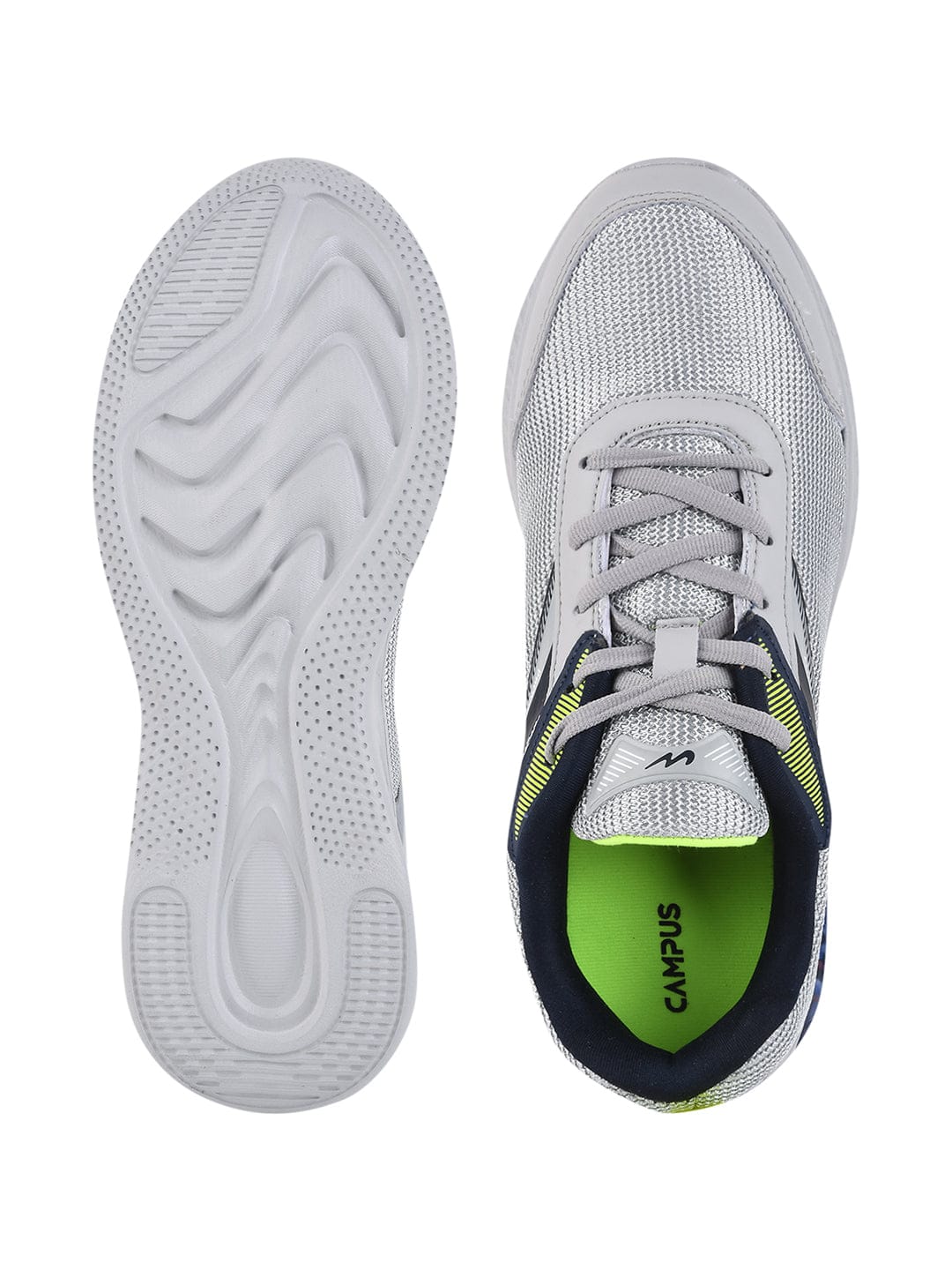 SWAGER Grey Men's Running Shoes
