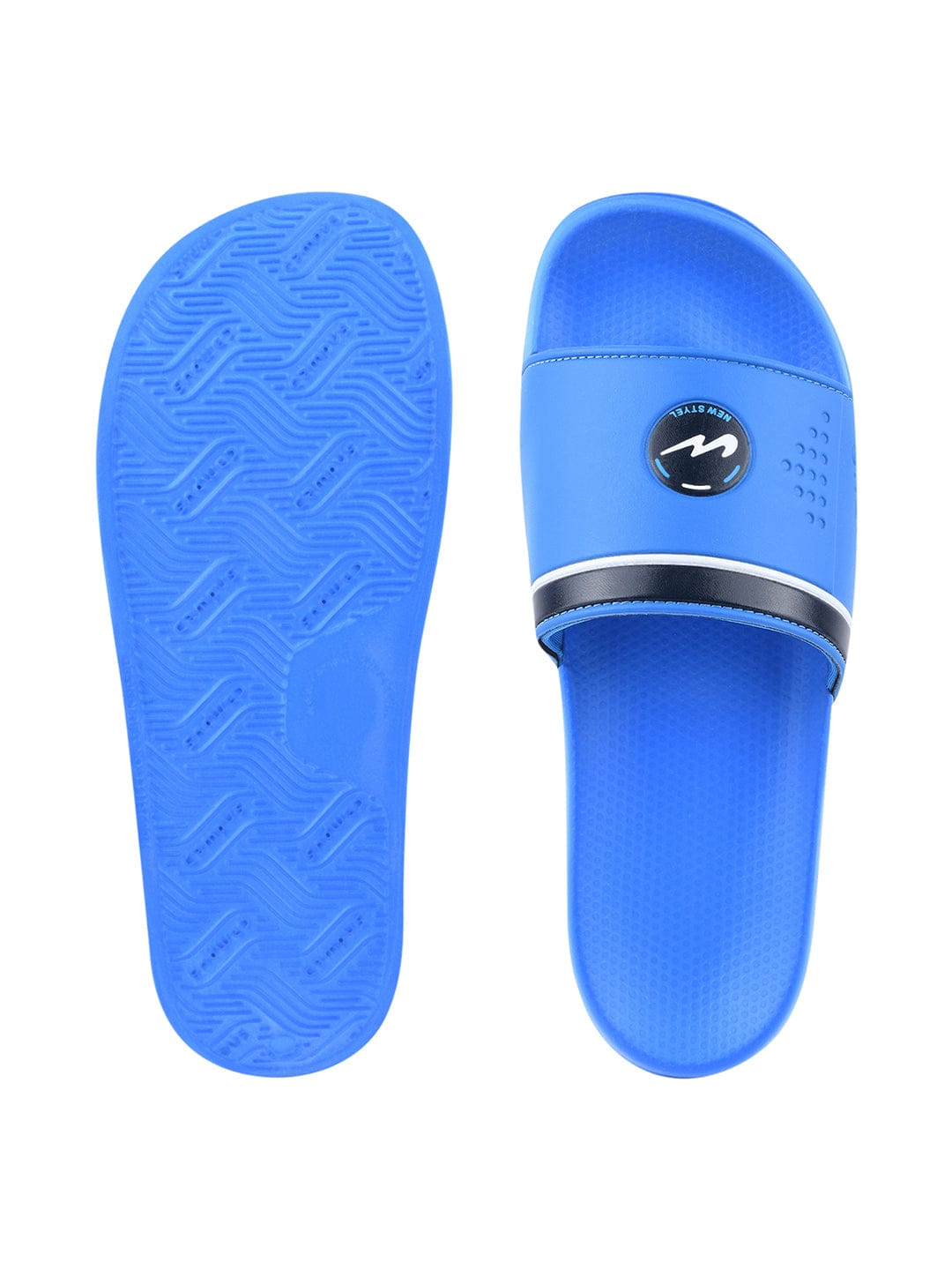 SL-431 Blue Men's Slides