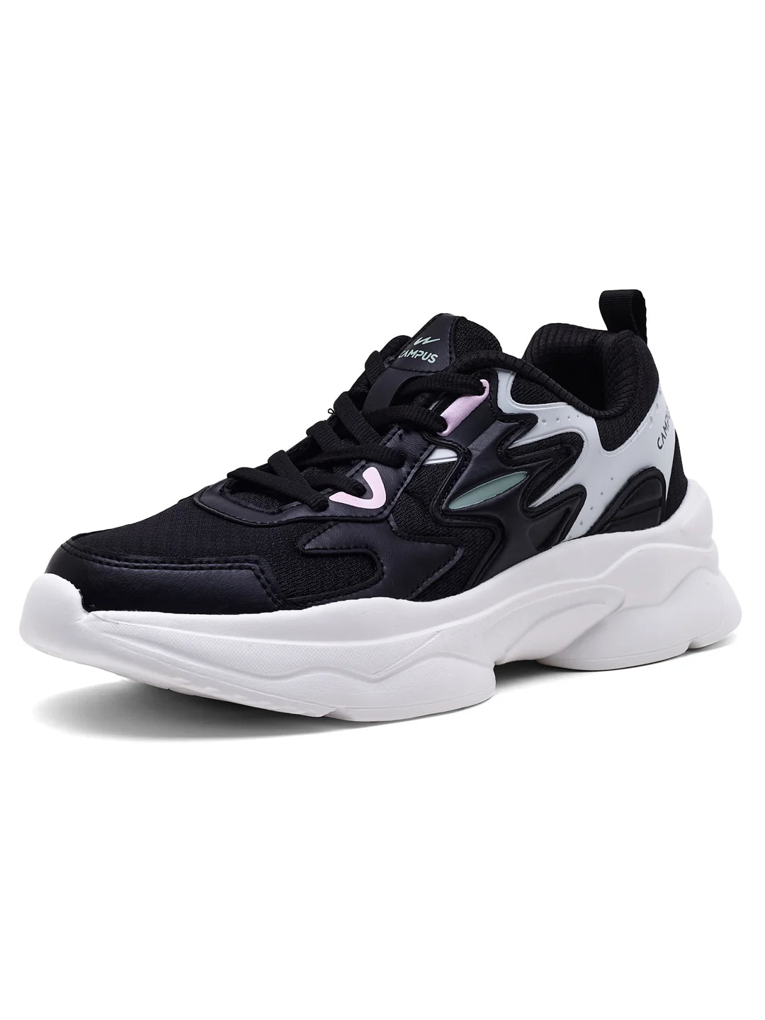 TWIRL Black Women's Sneakers