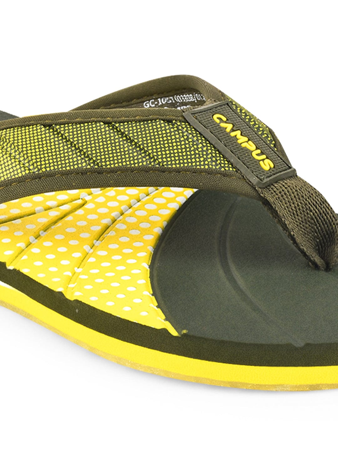 GC-1057 Olive Men's Flip Flops