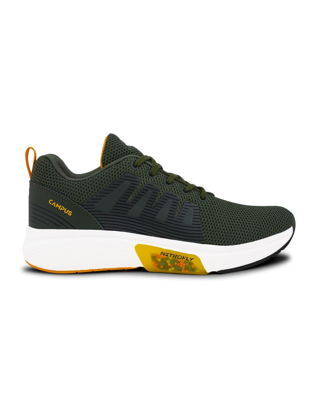 FINCH Olive Men's Running Shoes