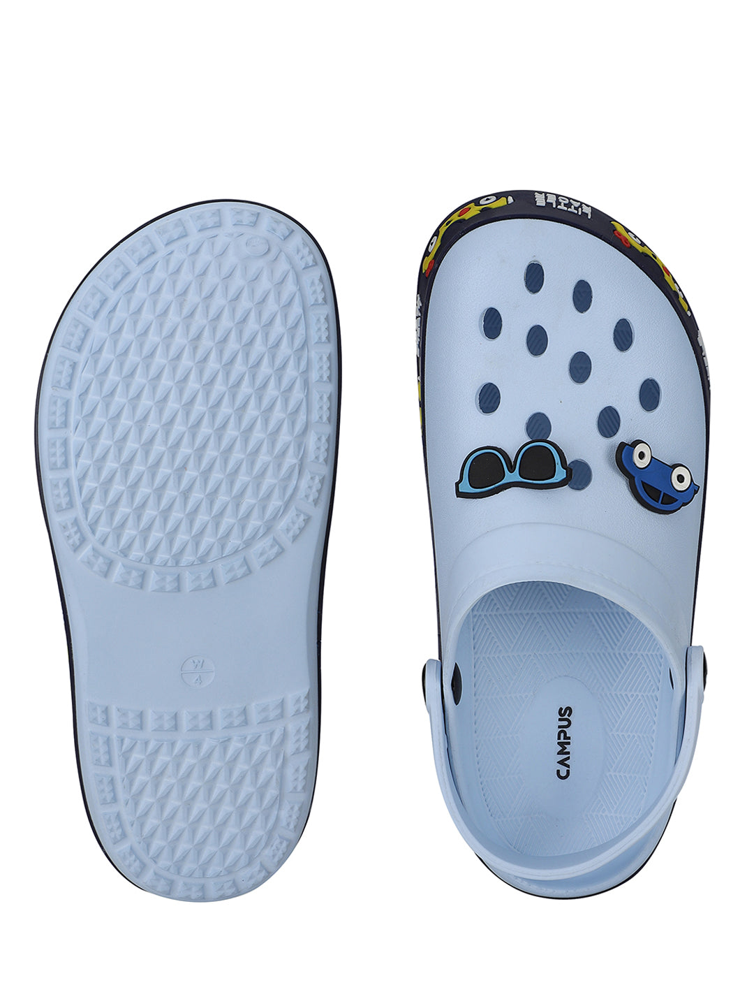 GC-4013C Blue Child Clogs