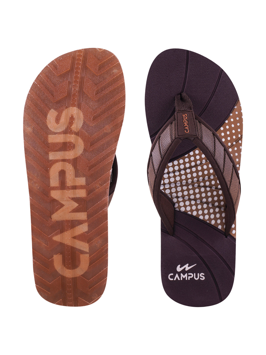 GC-1057 Brown Men's Slippers