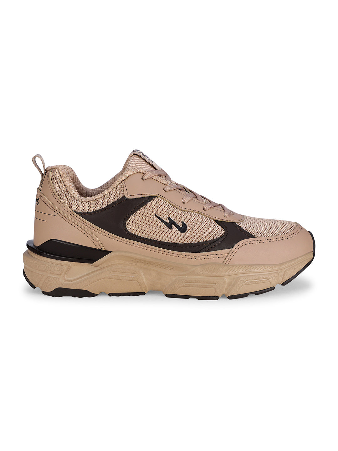 NAVIGATOR Beige Men's Running Shoes